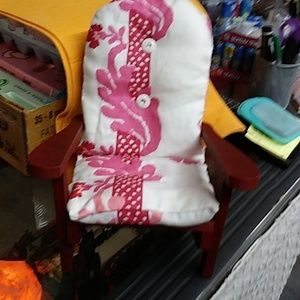 NWOT Handmade dollhouse chair